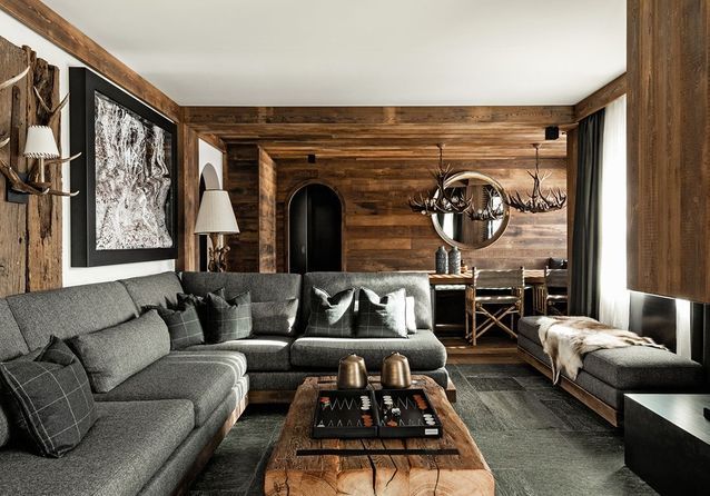 retrouvez ce jolie chalet dans la montagne 